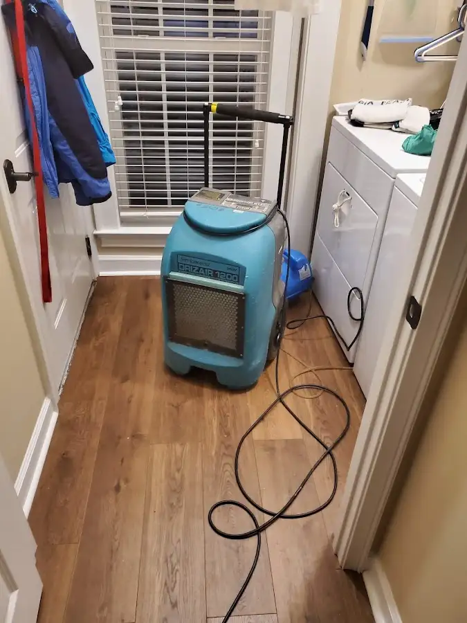 Commercial dehumidifier deployed for Flood Damage Cleanup in Kihei